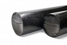 Полиацеталь черный стержень ПОМ-С Ф120 мм (L=1000 мм, ~18,0 кг) купить