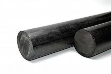 Полиацеталь черный стержень ПОМ-С Ф 80 мм (L=1000 мм, ~8,0 кг) купить